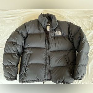 North Face 700 fill Down Bomber Jacket, Men’s L, Black